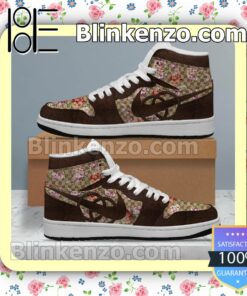 Gucci Flower Nike Men's Basketball Shoes