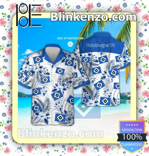 Hamburger SV UEFA Beach Aloha Shirt