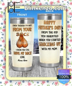 Top Rated Happy Father's Day From The Kid You Inherited When You Started Shacking Up With My Mom Dad Gift Mug Cup