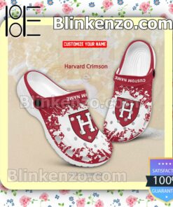 Harvard Crimson Crocs Sandals Slippers
