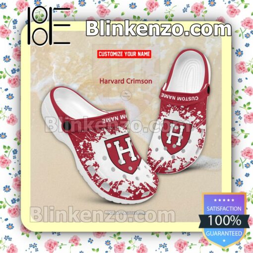 Harvard Crimson Crocs Sandals Slippers