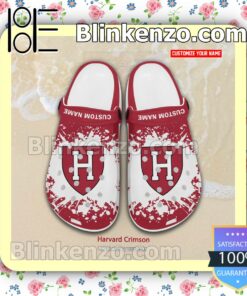 Harvard Crimson Crocs Sandals Slippers a