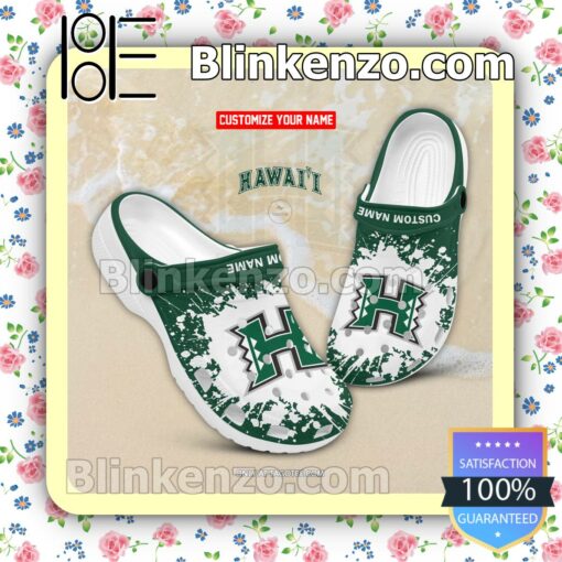 Hawaii NCAA Crocs Sandals