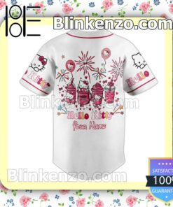 Great Hello Kitty You Make Me Happy Personalized Hip Hop Jerseys