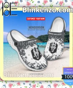 Henderson Silver Knights Crocs Sandals Slippers