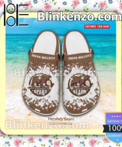 Hershey Bears Crocs Sandals Slippers a