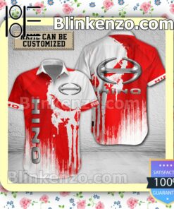 Hino Punisher Skull Casual Shirts
