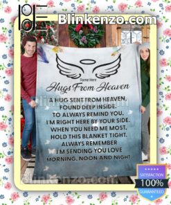 Vibrant Hugs From Heaven Fan Quilt