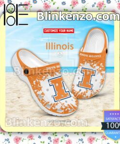 Illinois NCAA Crocs Sandals
