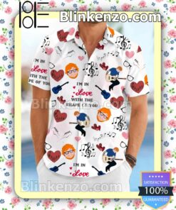 I'm In Love With The Shape Of You Ed Sheeran Men Summer Shirt