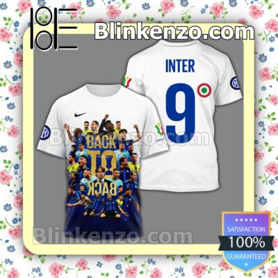 Official Inter Milan Back To Back Jacket Polo Shirt