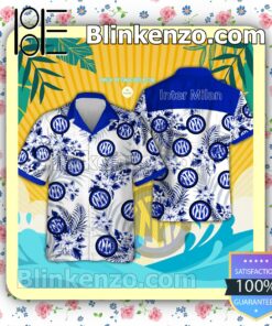 Inter Milan UEFA Beach Aloha Shirt