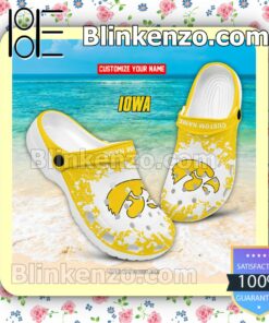 Iowa NCAA Crocs Sandals