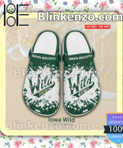 Iowa Wild Crocs Sandals Slippers a