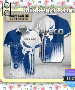 Iveco Punisher Skull Casual Shirts