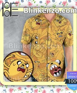 Nice Jake The Dog Adventure Time Men Summer Shirt