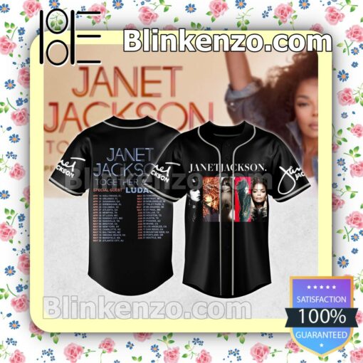 Janet Jackson Together Again Tour Hip Hop Jerseys