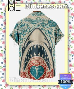 Drop Shipping Jaws By Dave Quiggle Men Summer Shirt