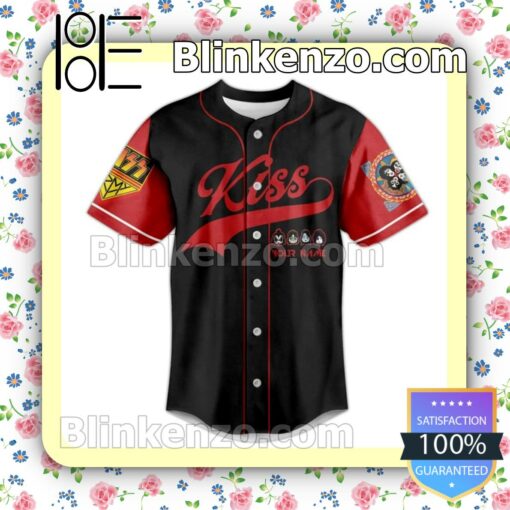Official Kiss Music Band Personalized Hip Hop Jerseys
