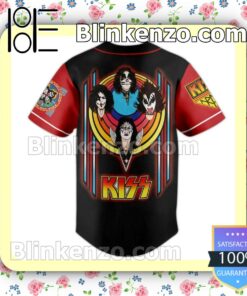 Top Rated Kiss Music Band Personalized Hip Hop Jerseys