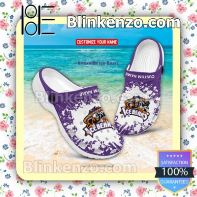 Knoxville Ice Bears Crocs Sandals Slippers