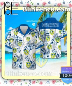 Leeds United UEFA Beach Aloha Shirt