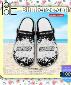 Lindenwood Lions Crocs Sandals Slippers a