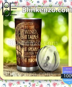 Listen To The Wind It Talks Listen To The Silence It Speaks Native Gift Mug Cup c