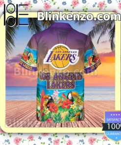Absolutely Love Los Angeles Lakers Toucans Bird Men Summer Shirt
