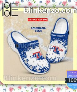 Louisiana Tech NCAA Crocs Sandals