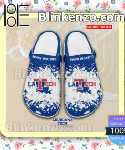 Louisiana Tech NCAA Crocs Sandals a