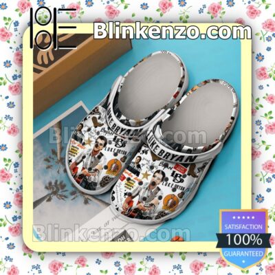 Amazing Luke Bryan Music Crocs Sandals