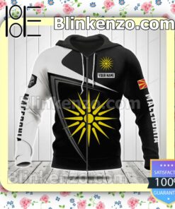 All Over Print Macedonia Kutlesh Sun Vergina Star Personalized Jacket Polo Shirt