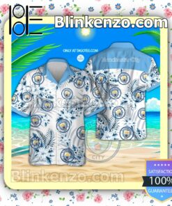 Manchester City UEFA Beach Aloha Shirt