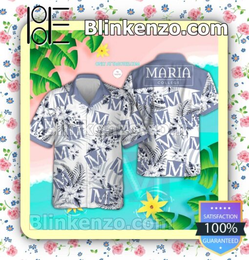Maria College Summer Aloha Shirt