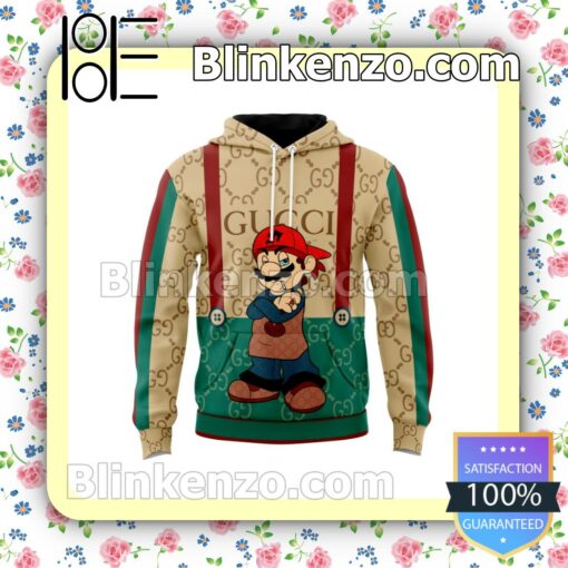 Mario Game Gucci Tee Zipper Jacket