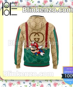 Free Ship Mario Game Gucci Tee Zipper Jacket