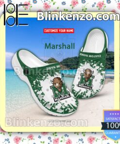 Marshall NCAA Crocs Sandals