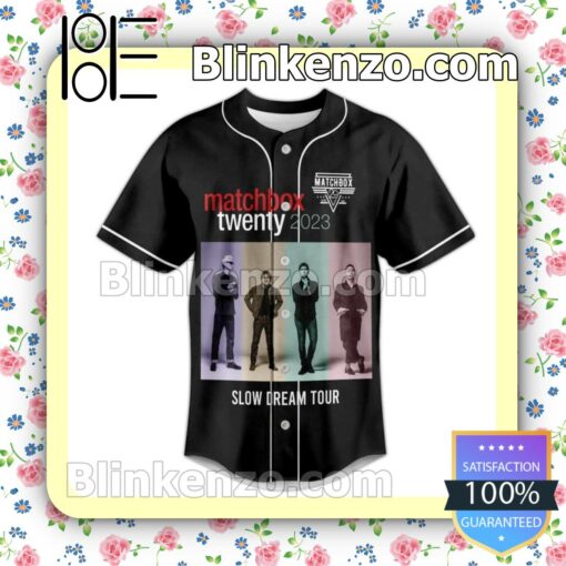 Hot Deal Matchbox Twenty 2023 Slow Dream Tour Hip Hop Jerseys