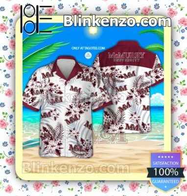 McMurry University Summer Aloha Shirt