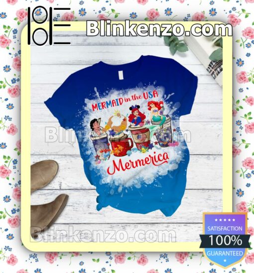 Mermaid In America Mermerica The Little Mermaid Fan Sleep Sets a