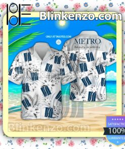 Metro Beauty Academy Summer Aloha Shirt