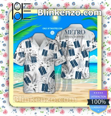 Metro Beauty Academy Summer Aloha Shirt