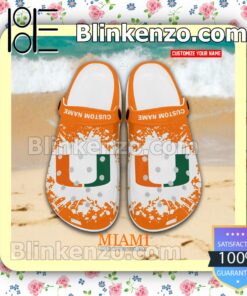 Miami (FL) NCAA Crocs Sandals a
