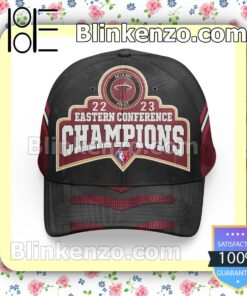 Miami Heat 22-23 Eastern Conference Champions Adjustable Hat a