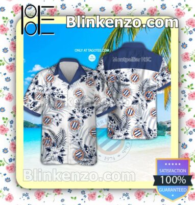Montpellier UEFA Beach Aloha Shirt