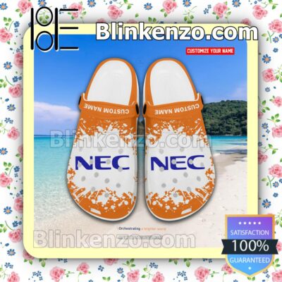 NEC Japan Crocs Sandals a