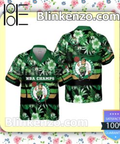 Nba Champs Boston Celtics Aloha Summer Shirt