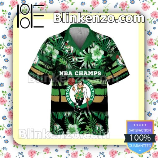 Hot Deal Nba Champs Boston Celtics Aloha Summer Shirt