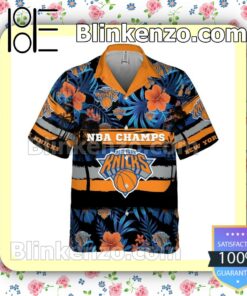 Best Gift Nba Champs New York Knicks Aloha Summer Shirt